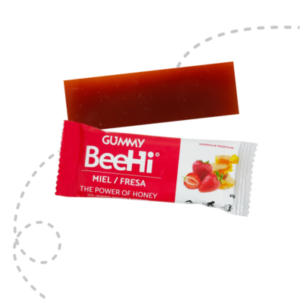 Gummy BeeHi con Miel sabor Fresa