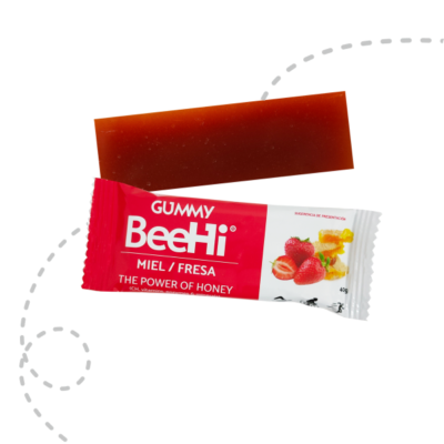 Gummy BeeHi con Miel sabor Fresa